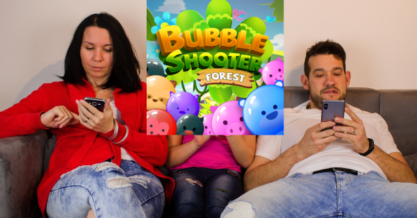 lançou novo app Forest Bubble Shooter pagando no pix e na pagbank