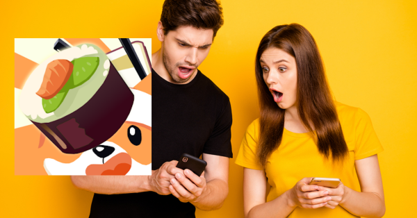 Aplicativo Sushi Blast, disponível para Android e iOS, está pagando no mínimo R$ 5 no Pix